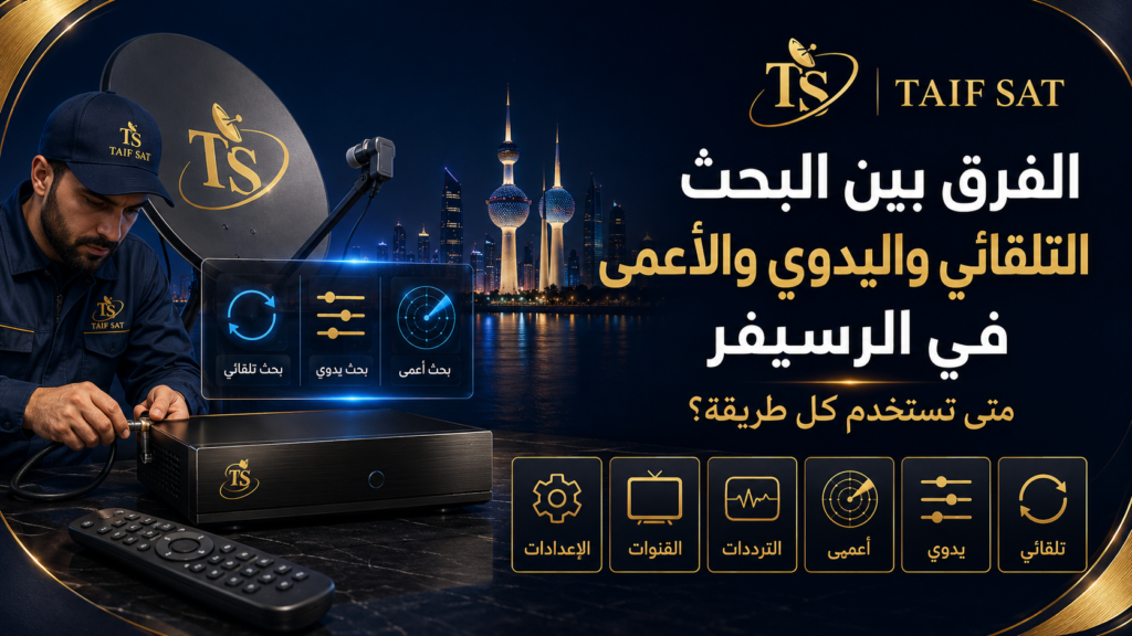 الفرق بين البحث التلقائي والبحث الأعمى